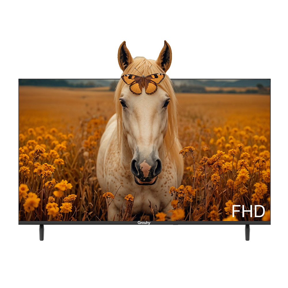 تلفزيون جروهي 43 بوصة Full-HD - LED - بدون إطار - GLD43NAV2 تلفزيون جروهي 43 بوصة Full-HD - LED - بدون إطار - GLD43NAV2